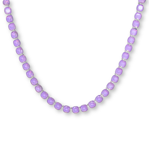Multi Faceted Crystal Necklace