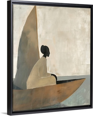 Woman On Boat