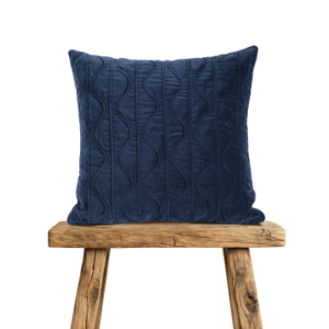 Xavier Cushion - 1 Pair Navy (2 Cushions)