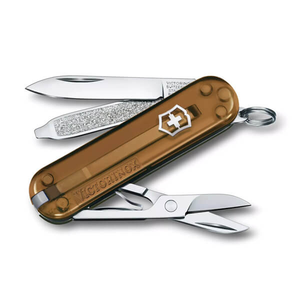 Victorinox Swiss Army Knife Classic SD Transparent Chocolate Fudge