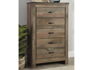 Default Title Trinell Brown Chest of Drawers