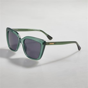Barbour Womens Sunglasses Shiny Green Crystal