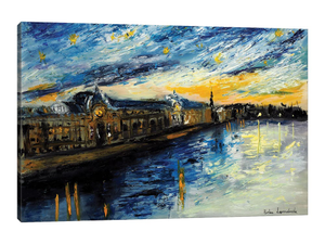 Starry Night Over Paris, Musee D'Orsay