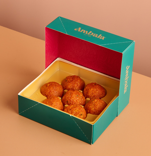 Motichoor Ladoo (Tray of 7)