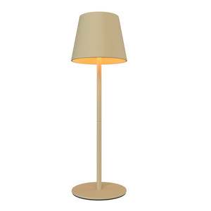 Lampe de Table Sans Fil – Beige – IP54 – Rechargeable - Dimmable – CCT – 4400 mAh Batterie - Nyra