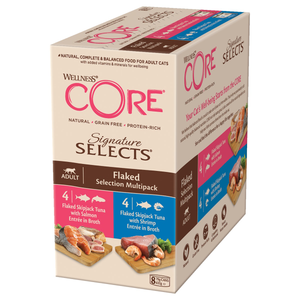 Wellness CORE Signature Selects Adult Wet Cat Food (Flaked Selection)