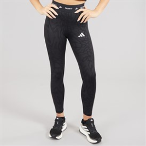 adidas Womens Techfit Printed 7/8 Leggings Black