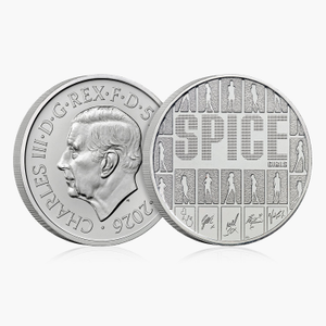 Spice Girls 2026 UK £5 Brilliant Uncirculated Coin