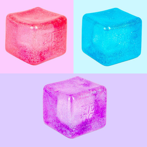 NeeDoh Nice Berg Glitter & Glow Fidget Toy - Random Assorted Colour