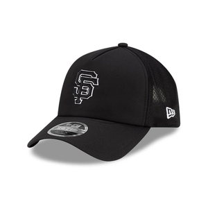 San Francisco Giants MLB Batting Practice 2026 Black 9FORTY Apex Adjustable Cap