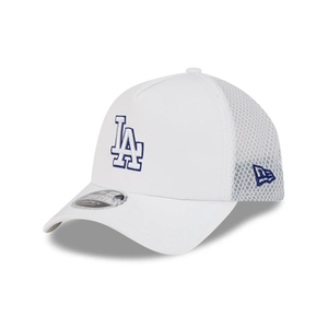 LA Dodgers MLB Batting Practice 2026 White 9FORTY Apex Adjustable Cap