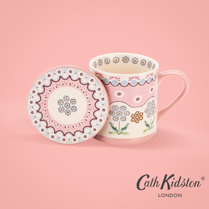 Cath Kidston Mollie Mug & Coaster Set