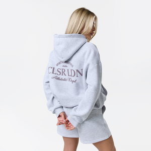 Athletic Dept Hoodie Twinset | Grey Marl