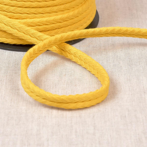 Cordon double passepoil chevrons - Jaune or