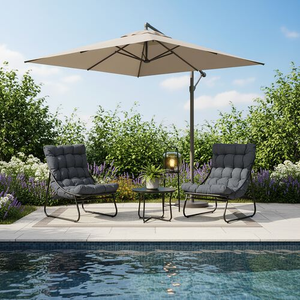 Bosa Lounging 3 Piece Bistro Set