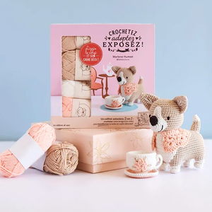 Coffret crochetez adoptez exposez - Lizzie le corgi