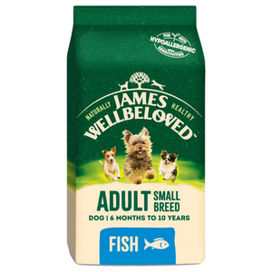 James Wellbeloved Adult Dog Small Breed Dry Food (Fish & Rice) 7.5kg