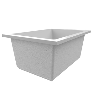 1300 x 950 Deep Soaking Tub – 600mm Depth – Rectangular – Omnitub