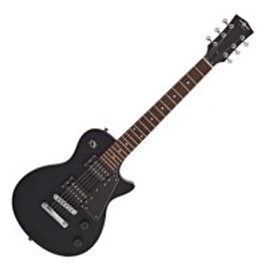 3/4 New Jersey Electric Guitar by Gear4music, Black - Nearly New