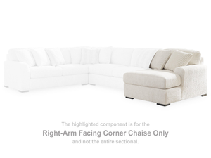 Default Title Chessington Ivory RAF Corner Chaise 6190417