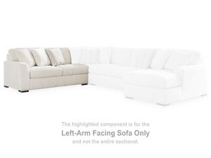 Default Title Chessington Ivory LAF Sofa 6190466