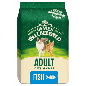James Wellbeloved Adult Cat Dry Food (Fish) - Bag Size : 1.5Kg