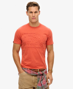 Lässiges Workwear T-Shirt mit Prägung