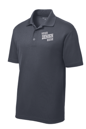 Sport-Tek ST640 Moisture-Wicking Embroidered Polo – Left Chest Logo