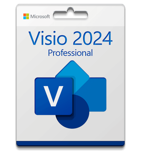 Microsoft Visio 2024 Professional Lizenz für 3 PC