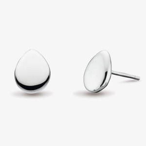 Kit Heath Sterling Silver Coast Pebble Stud Earrings 40186RP