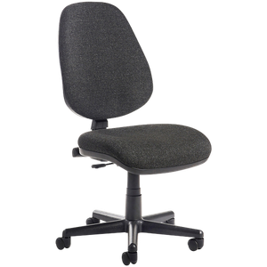 Dams International Bilbao Operator Chair Charcoal 480 x 605 x 1,085 mm