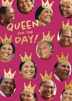 Queen For The Day Multiple Photo Upload Mother's Day Card