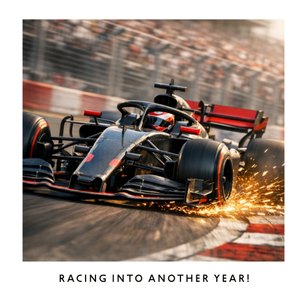 Moonpig Racing Into Another Year Birthday Card