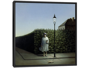 Woman With Moth