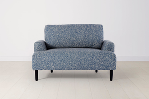 Model 05 - Loveseat - Linen - Morris & Co Standen - Webb's Blue