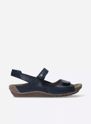 Alberta - denim leather - Blue, 40