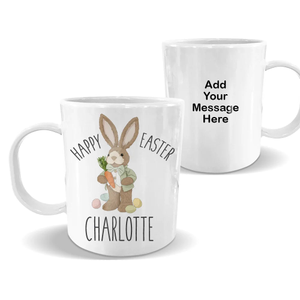 Classic Rabbit White Plastic Mug