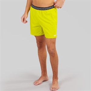 Speedo Mens Hyperboom Band 16 Inch Watershort Swim Shorts Bitter Lime