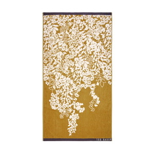 Wisteria Towels, Gold