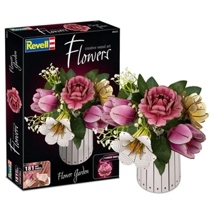 Revell Flowers: Flower Garden - Creative Art Wooden Craft Kit