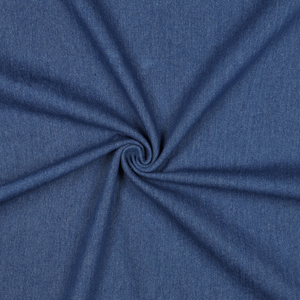 Tissu jeans coton classique - Bleu moyen
