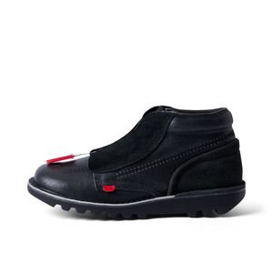 Adult Unisex ACW* Kick Hi Leather Boots Black