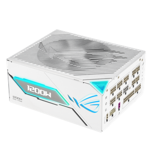 ASUS ROG Thor 1200W Platinum III Fully Modular PSU with OLED – White