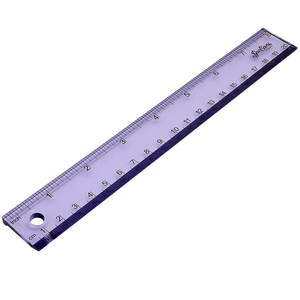 Règle rectangle quilting 20,3 cm x 2,54 cm Easy-Eighth - Violet
