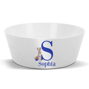 Bunny Initial Kids Bowl