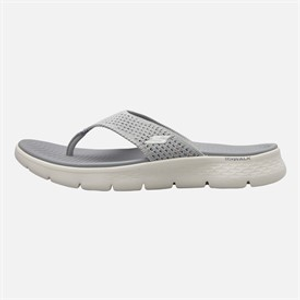 SKECHERS Womens Go Walk Flex Serenity Flip Flops Grey/Multi