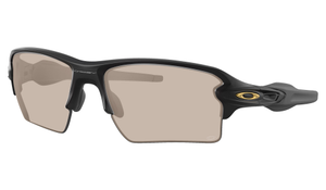 Oakley Flak 2.0 XL Prescription Sunglasses - Matte Black (Gold Icon), Oakley Brown Transitions GEN S Photochromic