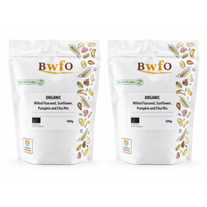 Organic Milled Flaxseed, Sunflower, Pumpkin and Chia Mix 1kg