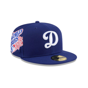 LA Dodgers MLB Cooperstown Hidden Hit Dark Blue 59FIFTY Fitted Cap