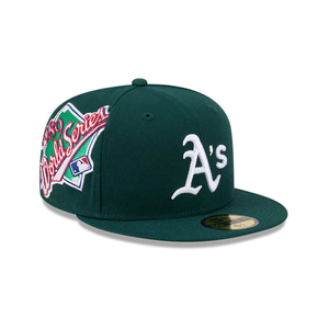 Athletics MLB Hidden Hit Dark Green 59FIFTY Fitted Cap